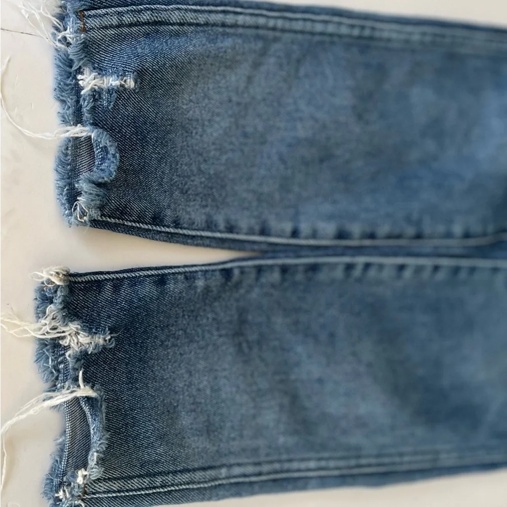 NWT Madewell 10" High Rise Skinny Blue Denim Jeans Women's Size 26T - Picture 2 of 8